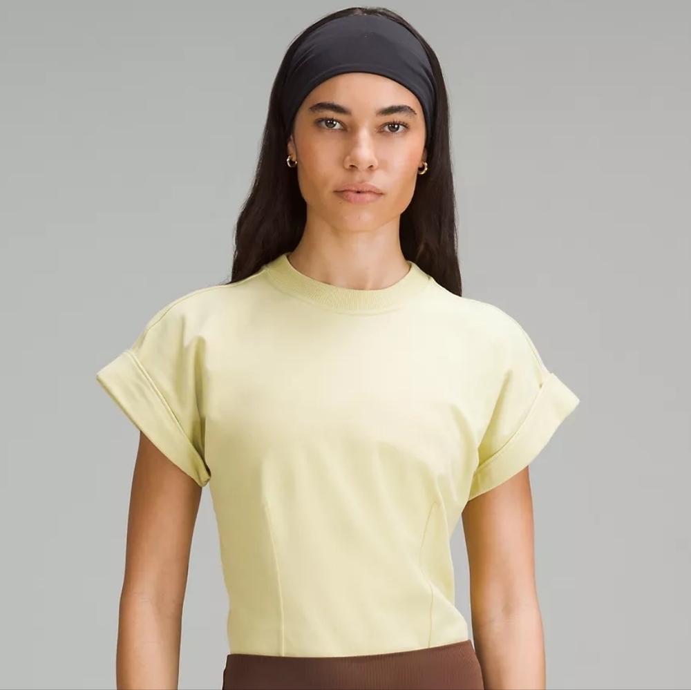 Lululemon▪️Heavyweight Cotton T-Shirt Bodysuit - Picture 3 of 9